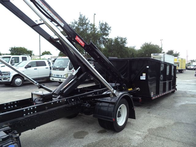 2019 HINO 195 w/ 14' Switch-N-Go Drop Box Dumpster Bin Roll Off Truck - 23063574 - 32