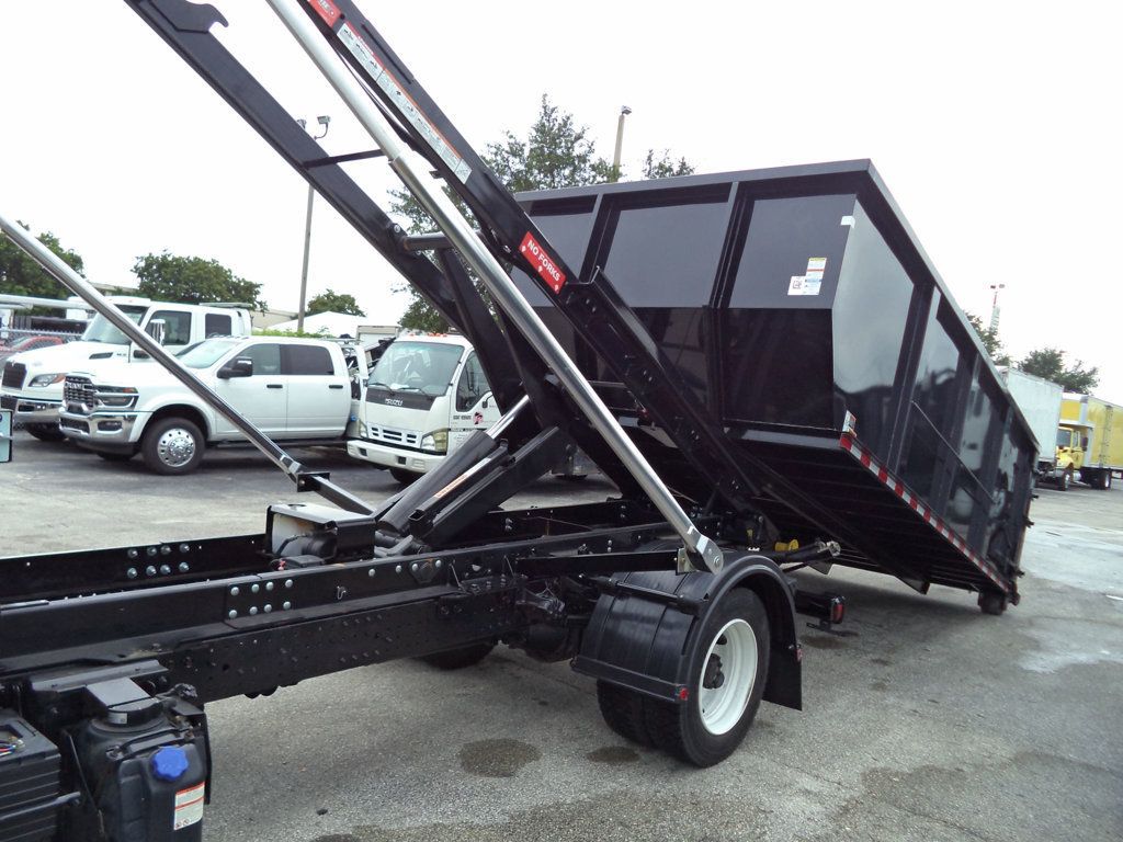 2019 HINO 195 w/ 14' Switch-N-Go Drop Box Dumpster Bin Roll Off Truck - 23063574 - 35