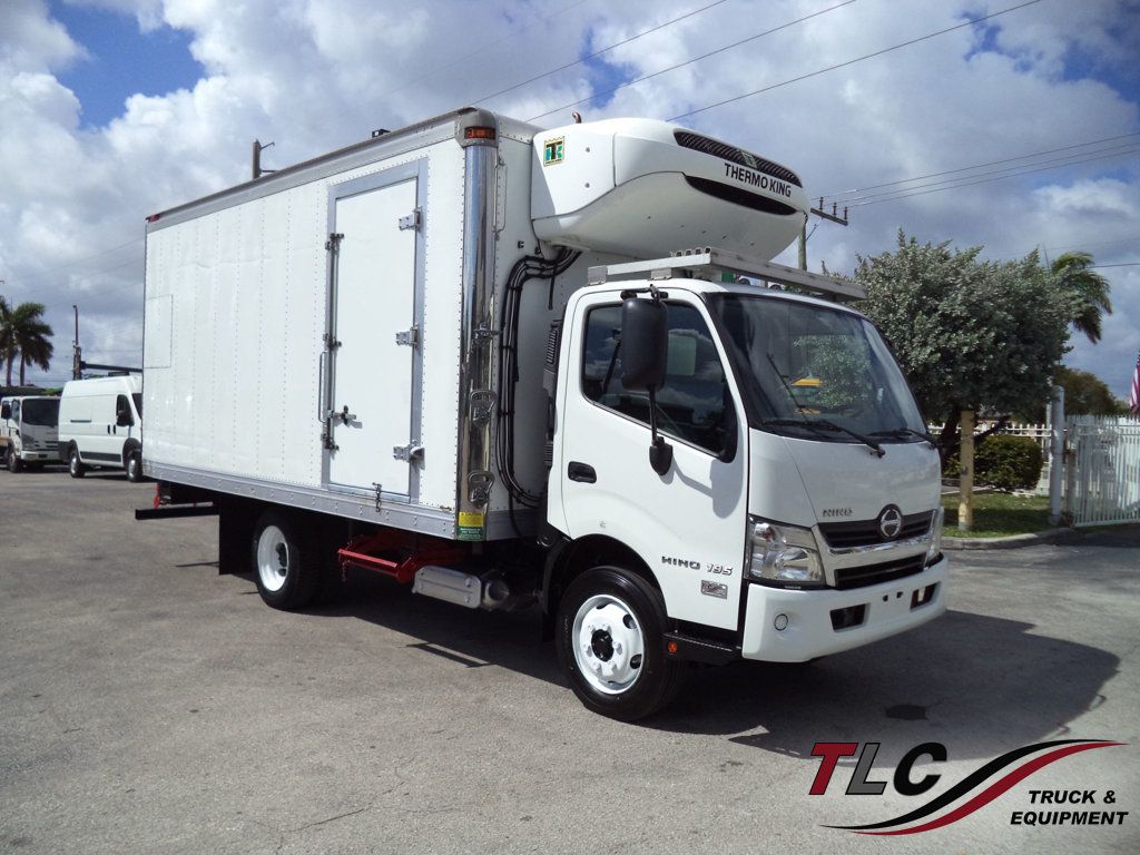 2019 HINO 195 w/ 16ft Refrigerated Box Truck Thermo King T580R - 23007086 | Video 1