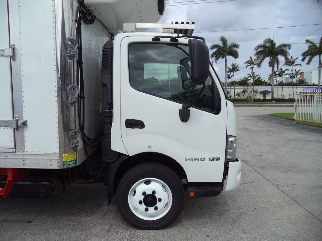 2019 HINO 195 w/ 16ft Refrigerated Box Truck Thermo King T580R - 23038268 - 19