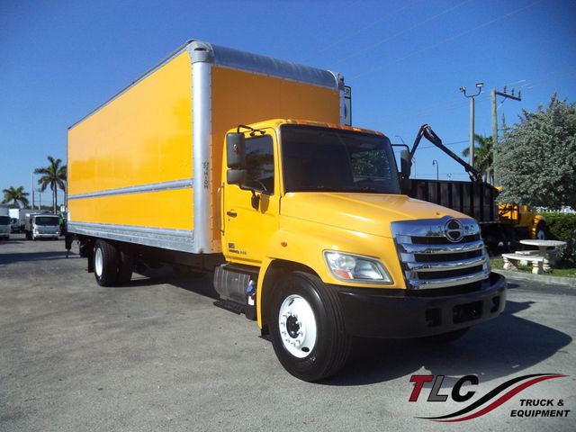 2019 HINO 268A 26ft Dry Freight Box Truck Moving Truck With Liftgate - 23022616 - 0