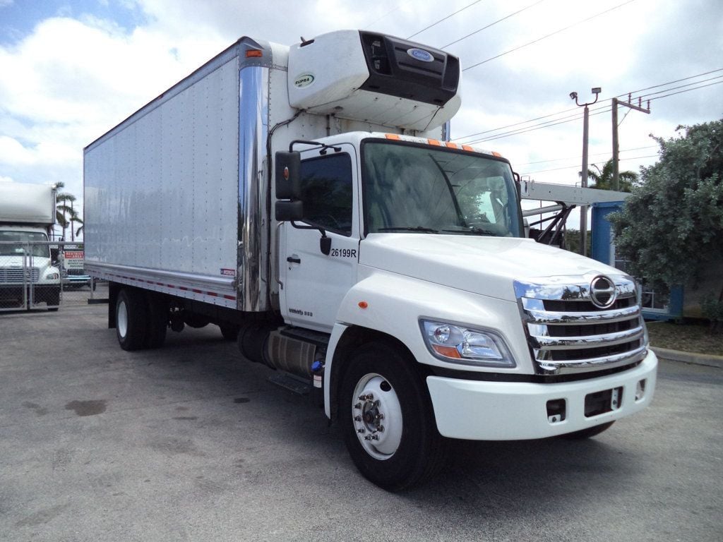 2019 HINO 268A 26FT REFRIGERATED BOX TRUCK.. CARRIER SUPRA 860  REEFER - 22467733 - 5