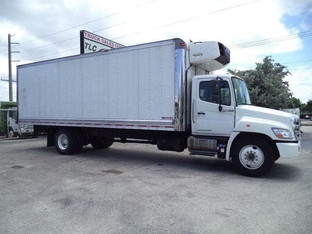 2019 HINO 268A 26FT REFRIGERATED BOX TRUCK.. CARRIER SUPRA 860  REEFER - 22472826 - 2