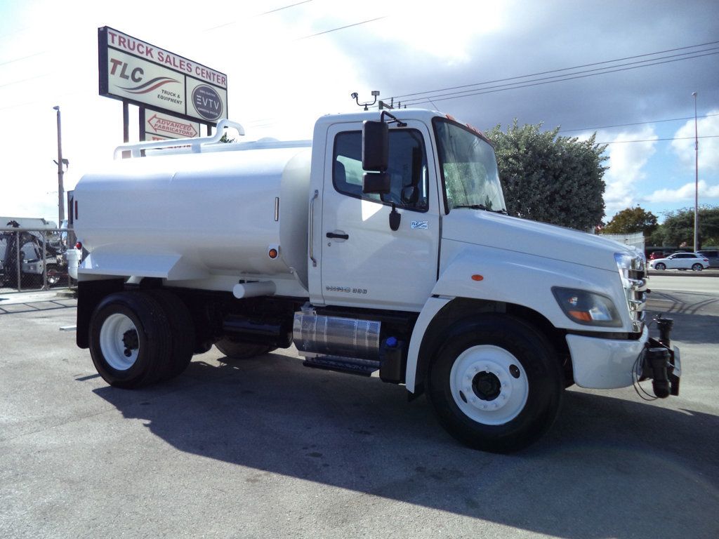 2019 HINO 338 With Valet 2000 Gallon Steel Water Tank & Sprayers - 22968547 - 1