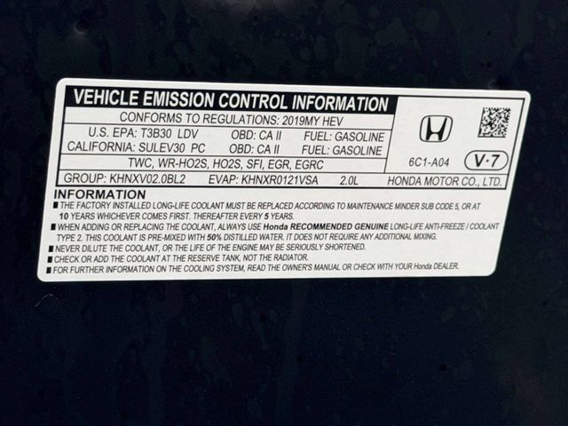 2019 Honda Accord Hybrid Touring Sedan - 23059581 - 13