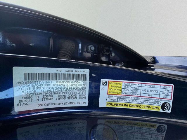 2019 Honda Accord Sedan LX 1.5T CVT - 22966030 - 33