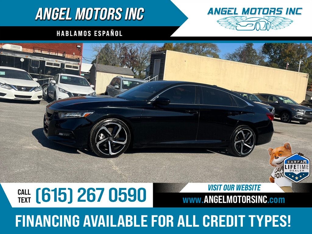 2019 Honda Accord Sedan Sport 1.5T CVT - 22644500 - 0