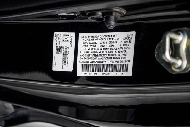 2019 Honda Civic Coupe EX CVT - 23073256 - 37