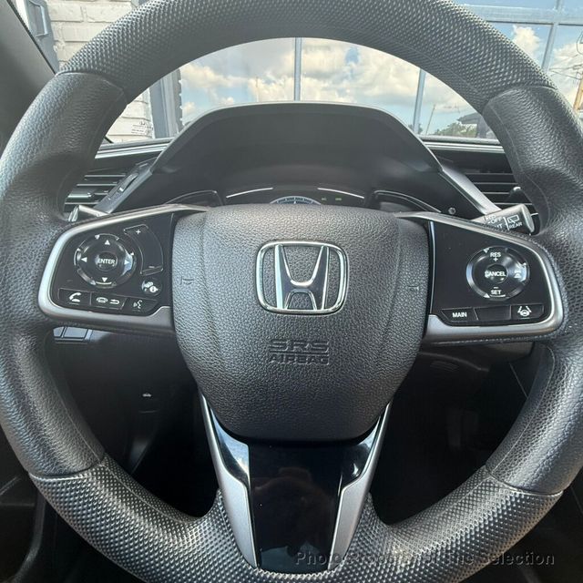 2019 Honda Civic Hatchback EX AUTOMATIC W/MOONROOF, COLLISION MITIGATION & APPLE CARPLAY - 23031087 - 21
