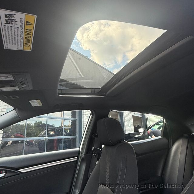 2019 Honda Civic Hatchback EX AUTOMATIC W/MOONROOF, COLLISION MITIGATION & APPLE CARPLAY - 23031087 - 33