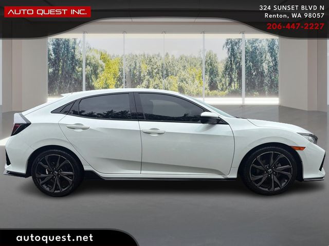 2019 Honda Civic Hatchback Sport CVT - 22991069 - 3