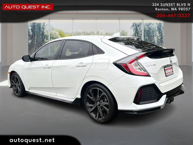 2019 Honda Civic Hatchback Sport CVT - 22991069 - 6