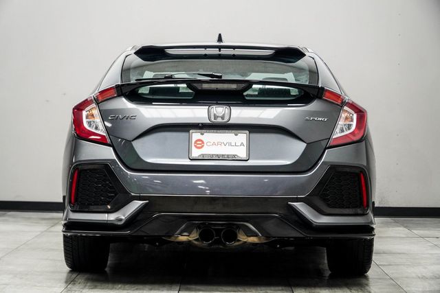 2019 Honda Civic Hatchback Sport CVT - 22969784 - 10