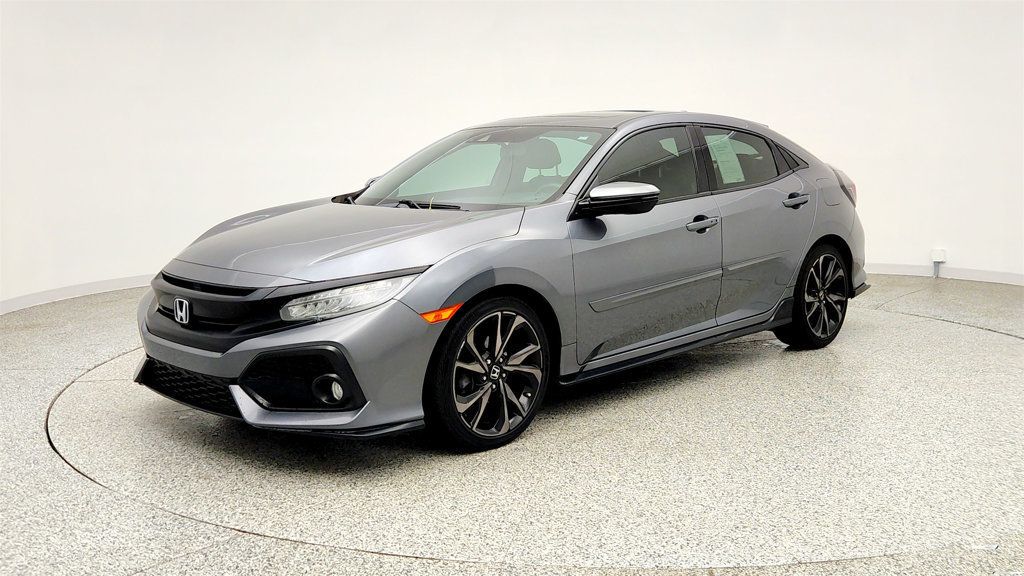 2019 Honda Civic Hatchback Sport Touring CVT - 23042536 | Video 1