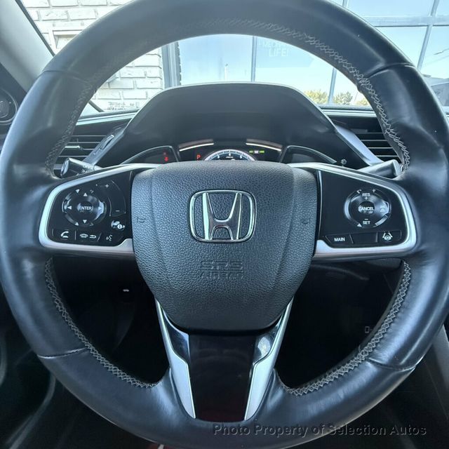 2019 Honda Civic Sedan EX AUTO W/HEATED SEATS & POWER MOONROOF - 23079161 - 21