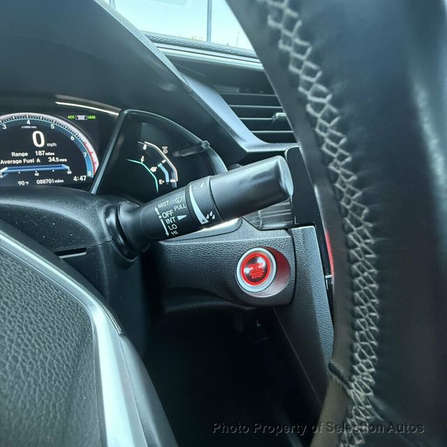2019 Honda Civic Sedan EX AUTO W/HEATED SEATS & POWER MOONROOF - 23079161 - 23