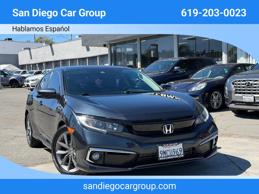 2019 Honda Civic Sedan EX CVT - 22998054 - 0