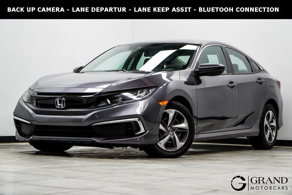 Used 2019 Honda Civic LX with VIN 2HGFC2F64KH597940 for sale in Kennesaw, GA