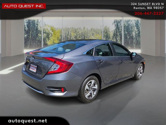 2019 Honda Civic Sedan LX CVT - 23051423 - 4