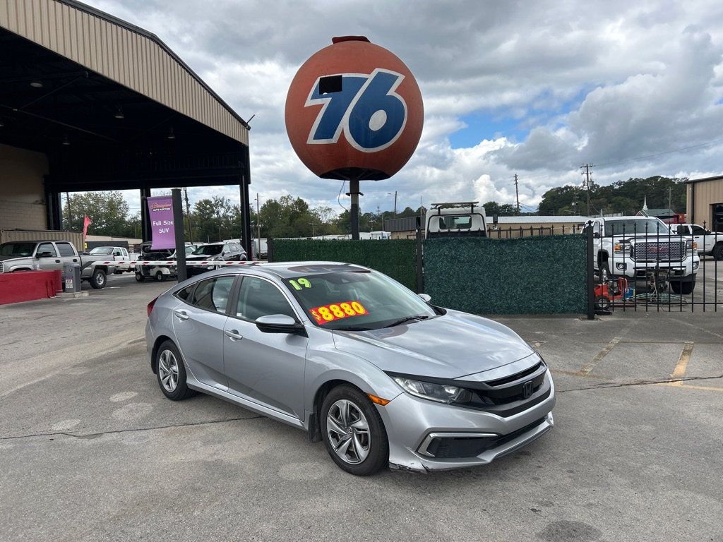 2019 Honda Civic Sedan LX CVT - 22922538 | Video 1