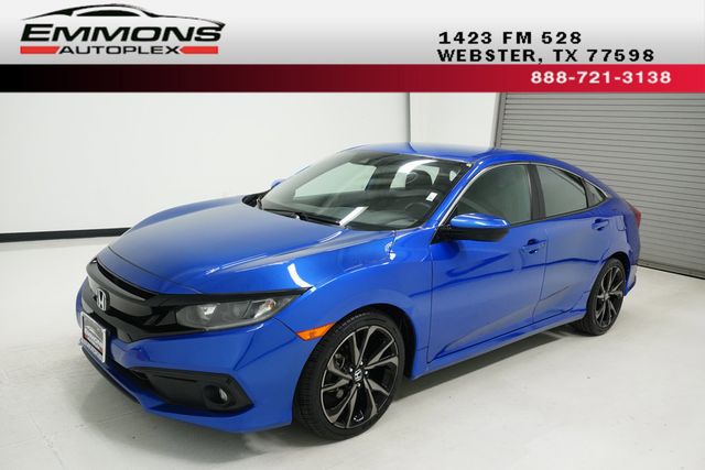 2019 Honda Civic Sedan Sport CVT - 22928923 - 0