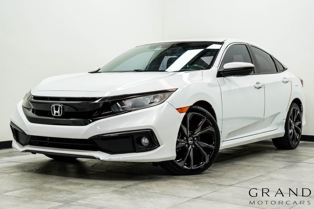 2019 Honda Civic Sedan Sport CVT - 23006364 | Video 1