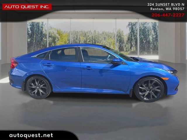2019 Honda Civic Sedan Sport CVT - 23070542 - 3
