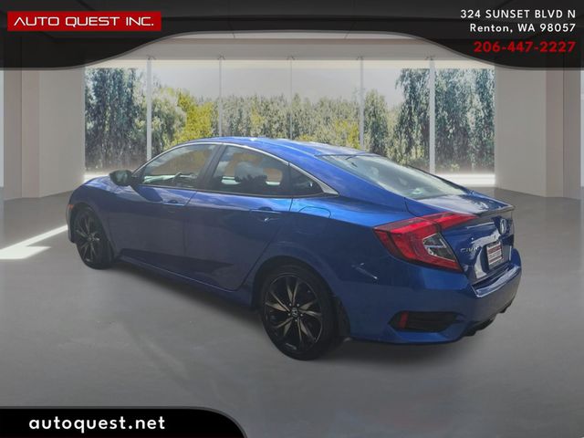 2019 Honda Civic Sedan Sport CVT - 23070542 - 6