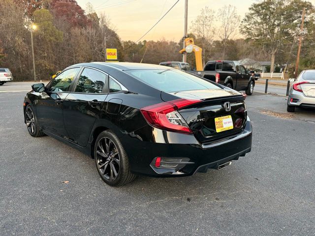 2019 Honda Civic Sedan Sport CVT - 22948518 - 3