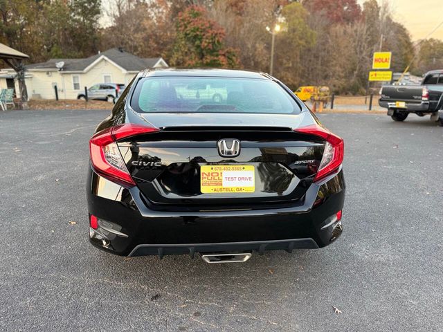 2019 Honda Civic Sedan Sport CVT - 22948518 - 5
