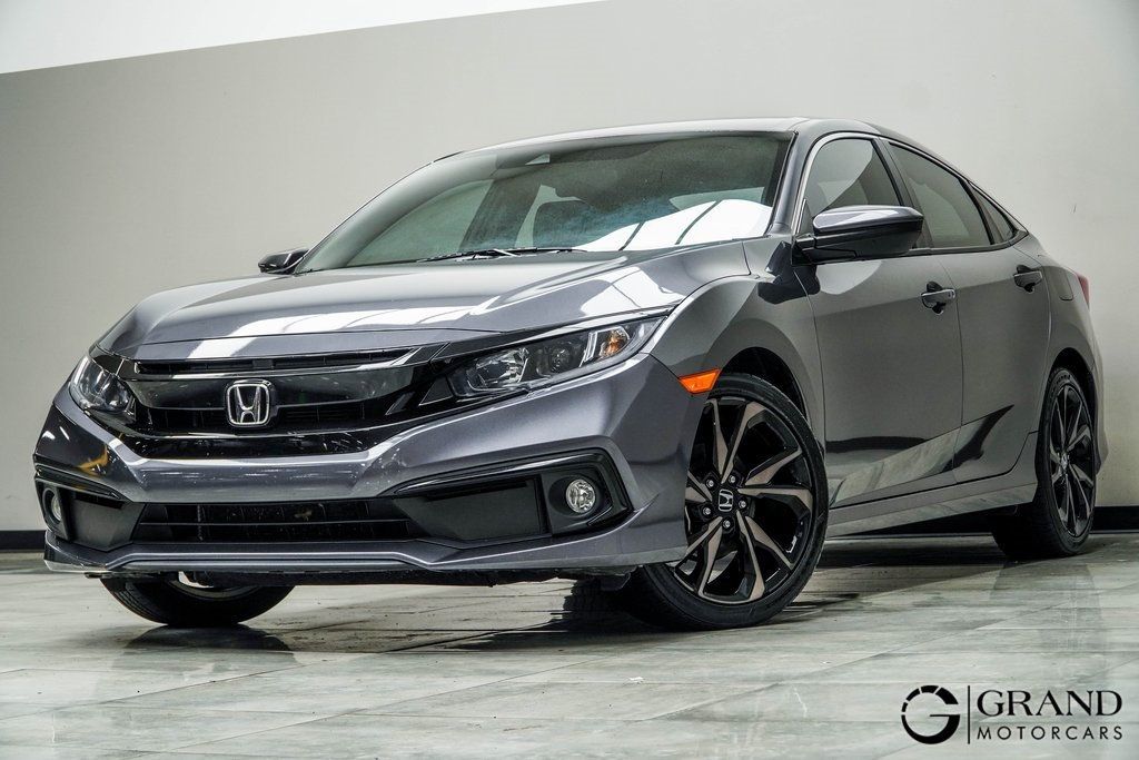 Used 2019 Honda Civic Sport with VIN 19XFC2F89KE026097 for sale in Kennesaw, GA