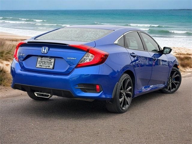 2019 Honda Civic Sedan Sport CVT - 22635483 - 7