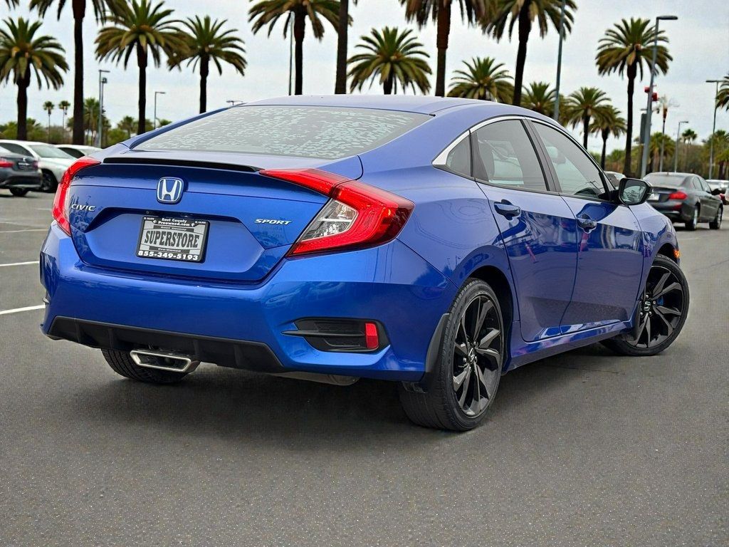 2019 Honda Civic Sedan Sport CVT - 22951093 - 5