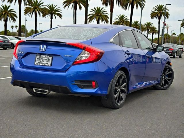 2019 Honda Civic Sedan Sport CVT - 22951093 - 5