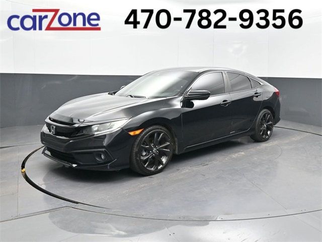 2019 Honda Civic Sedan Sport CVT - 22942413 - 0