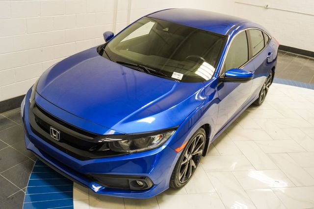 2019 Honda Civic Sedan Sport CVT - 23043626 - 38