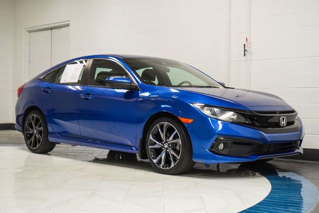 2019 Honda Civic Sedan Sport CVT - 23043626 - 4