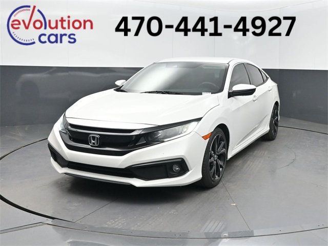 2019 Honda Civic Sedan Sport CVT - 22941289 - 0