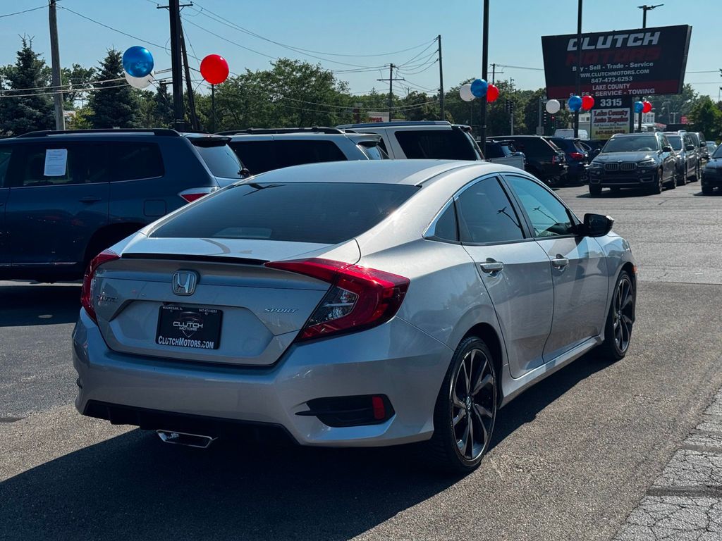 2019 Honda Civic Sedan Sport CVT - 23050832 - 4