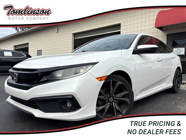 2019 Honda Civic Sedan Sport CVT - 22967080 - 0