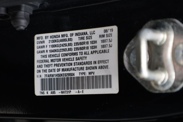 2019 Honda CR-V EX 2WD - 22968484 - 12