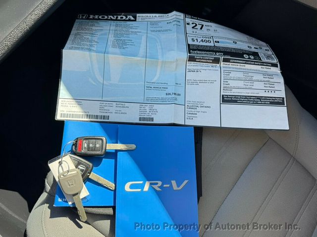 2019 Honda CR-V LX AWD - 22928786 - 22