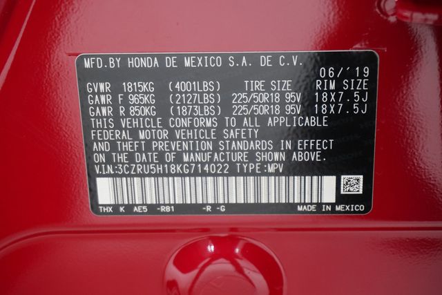 2019 Honda HR-V Sport 2WD CVT - 22903546 - 19