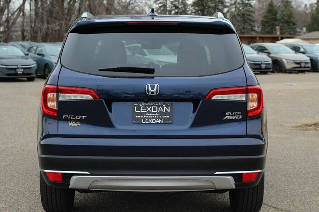 2019 Honda Pilot AWD ELITE W/ res-REAR DVD, NAVIGATION, MOONROOF, LEATHER - 22996437 - 4