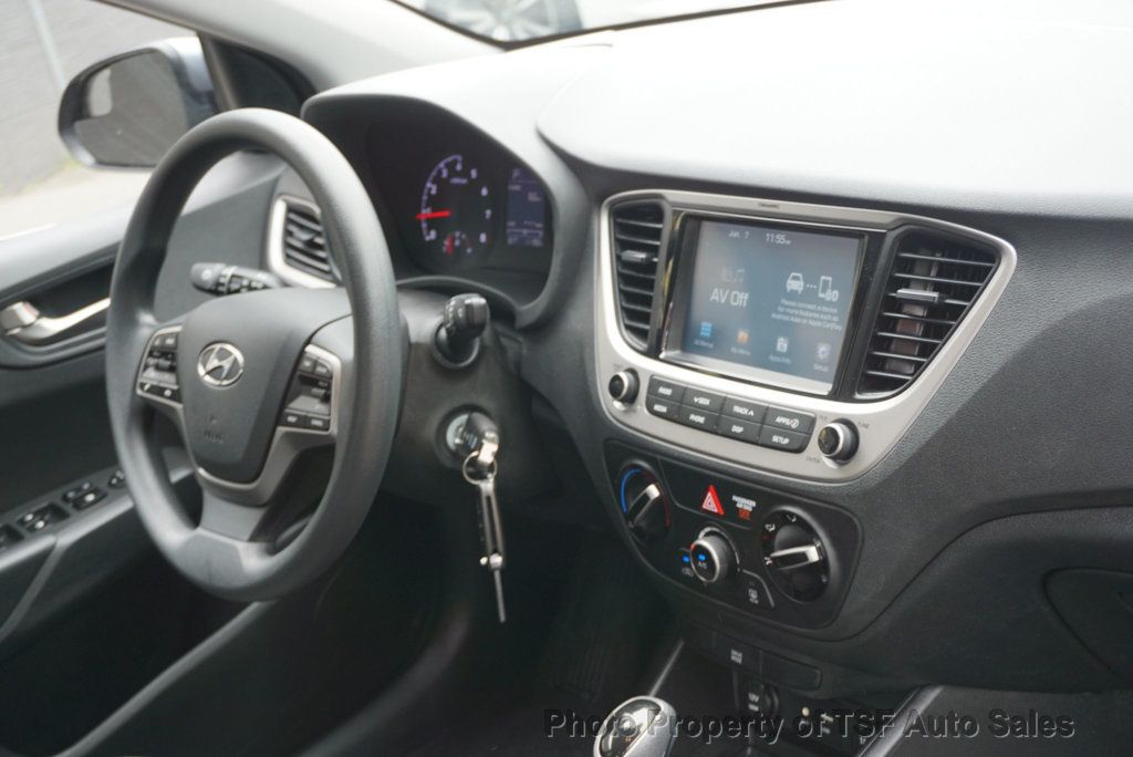 2019 Hyundai Accent SEL Sedan Automatic CARPLAY REAR CAMERA EXTREMELY LOW MILES  - 22865885 - 19