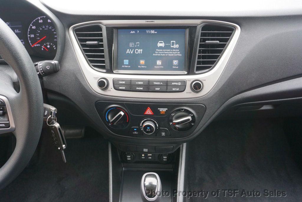 2019 Hyundai Accent SEL Sedan Automatic CARPLAY REAR CAMERA EXTREMELY LOW MILES  - 22865885 - 20