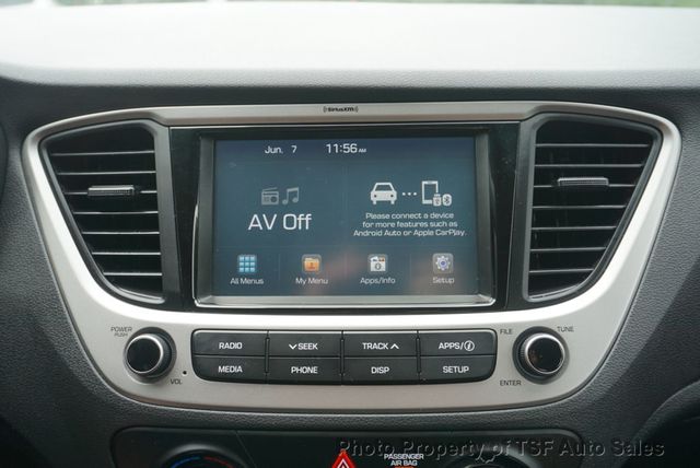2019 Hyundai Accent SEL Sedan Automatic CARPLAY REAR CAMERA EXTREMELY LOW MILES  - 22865885 - 21