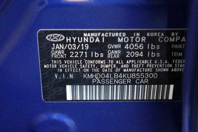 2019 Hyundai Elantra  - 22970717 - 11