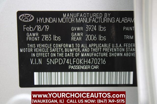 2019 Hyundai Elantra SE 4dr Sedan 6A - 22871825 - 31