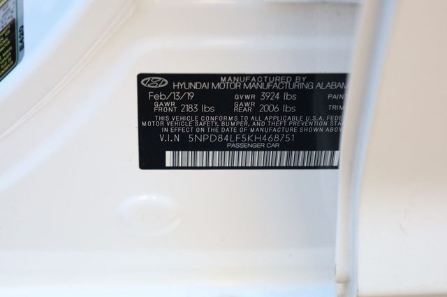 2019 Hyundai Elantra SEL Automatic - 22935962 - 16